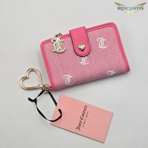 Juicy Couture Valentine's Pack It Up Cardholder Wallet New